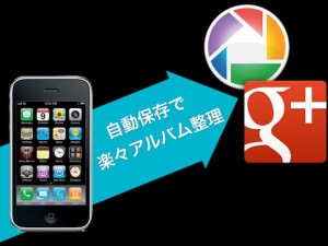 iPhoneの写真をPicasaに自動保存し、アルバム整理する方法