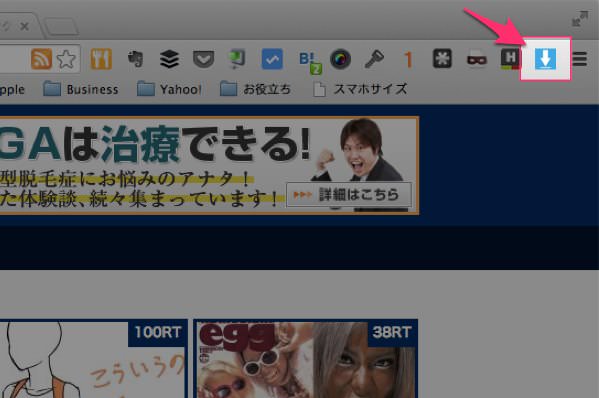 ウェブページ上にある画像を一括保存できる便利Chrome拡張 Image Downloader 03