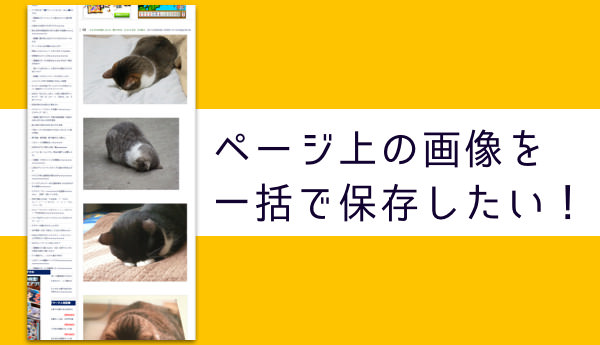 ウェブページ上にある画像を一括保存できるchrome拡張 Image Downloader が超便利 あなたのスイッチを押すブログ