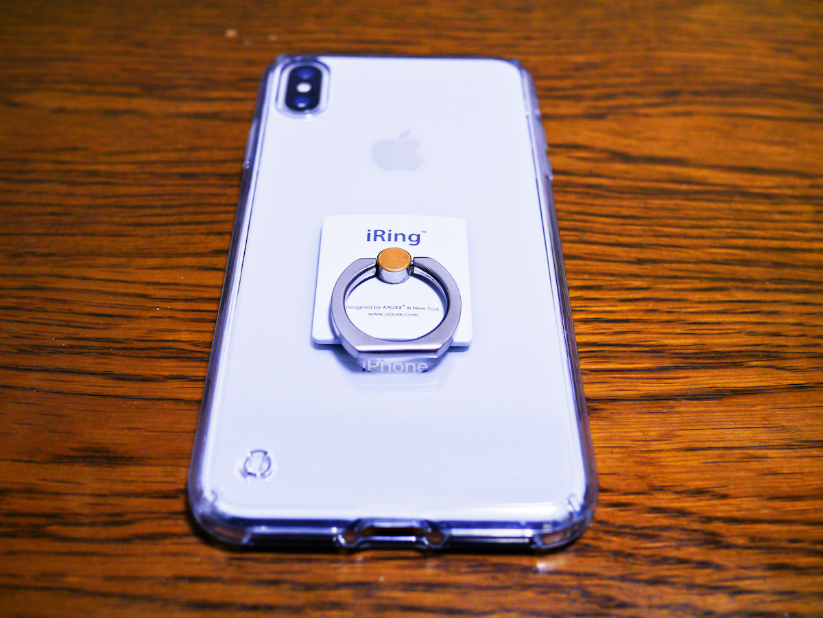 iPhone XSに貼ったリングが外れる問題を解決！ガラス面でも強力に接着する方法 - あなたのスイッチを押すブログ
