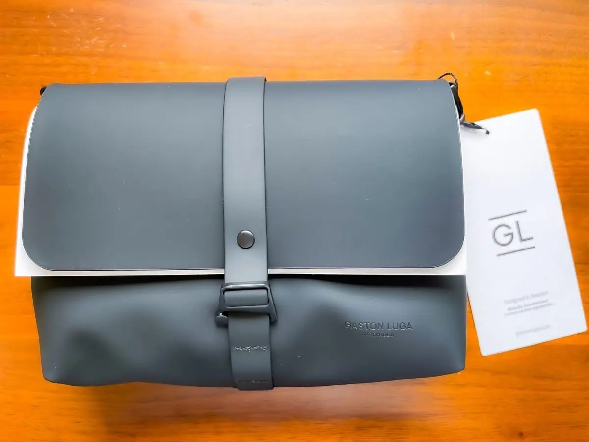GASTON LUGA スプラッシュクロスボディバック ガストンルーガのクロスボディバッグ『Spläsh Crossbody Bag